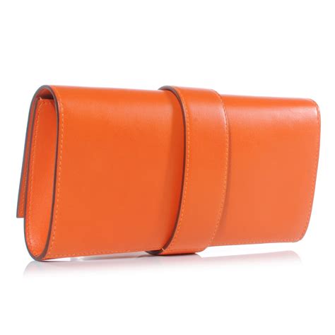 hermes orange clutch|hermes clutch medor.